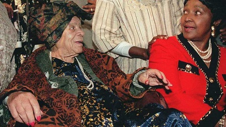 Queen Mother Moore & Winnie Mandela