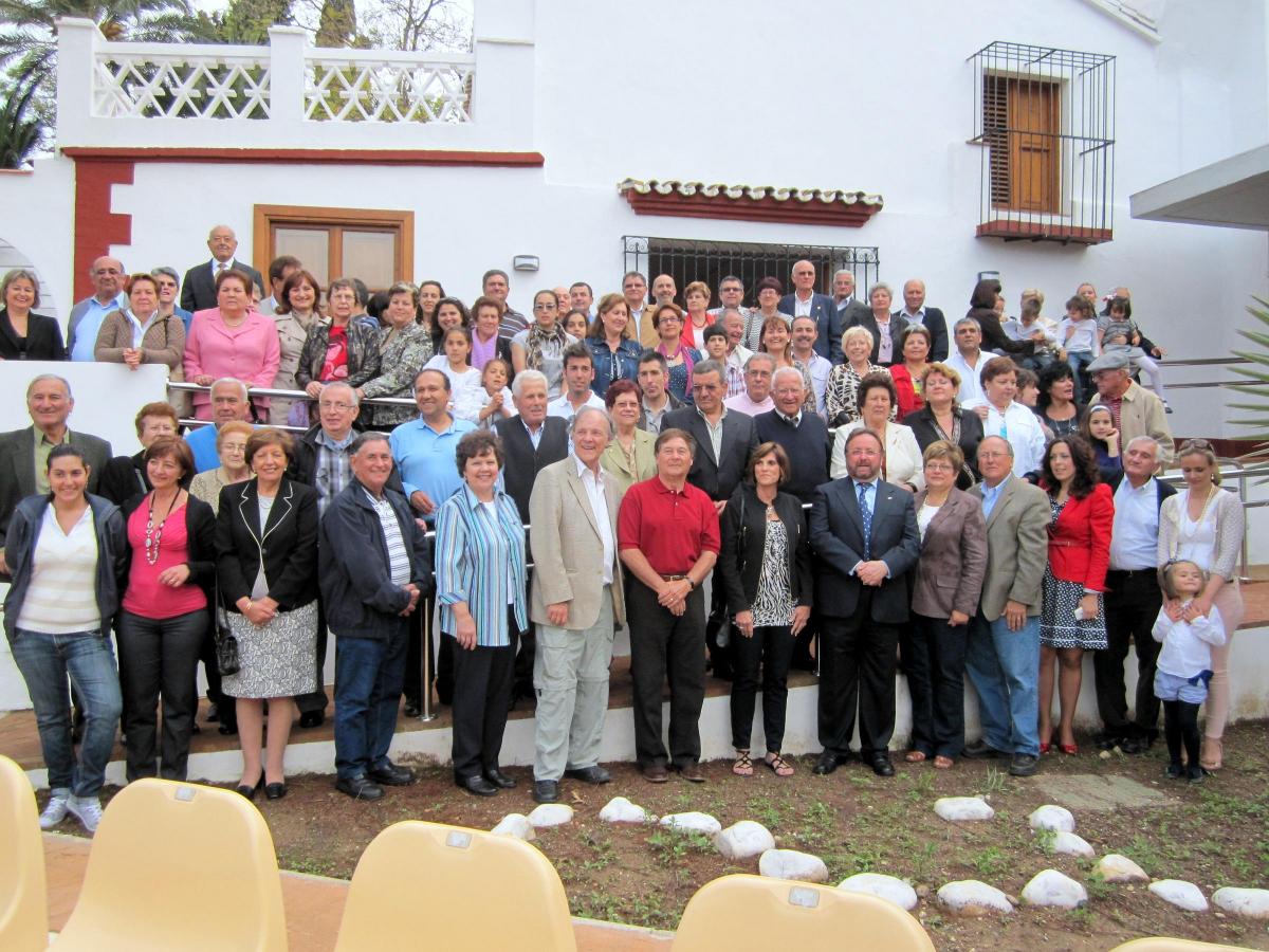 Participants in El Porton picnic, which is a beautiful park in Alhaurin de la Torre, hosted by the Garrido family. 