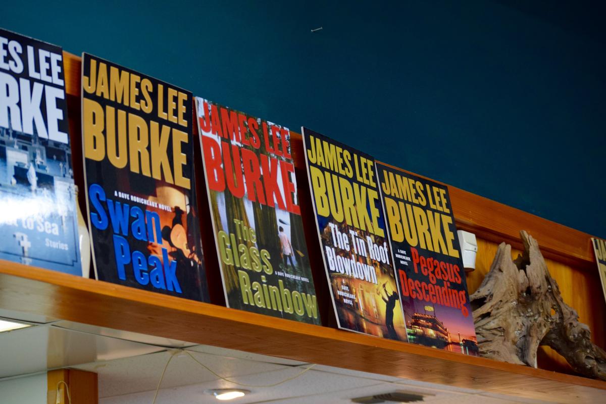 James Lee Burke Dave Robicheaux Books Posters at Books Along the Teche