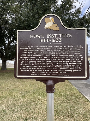 Howe Institute Marker