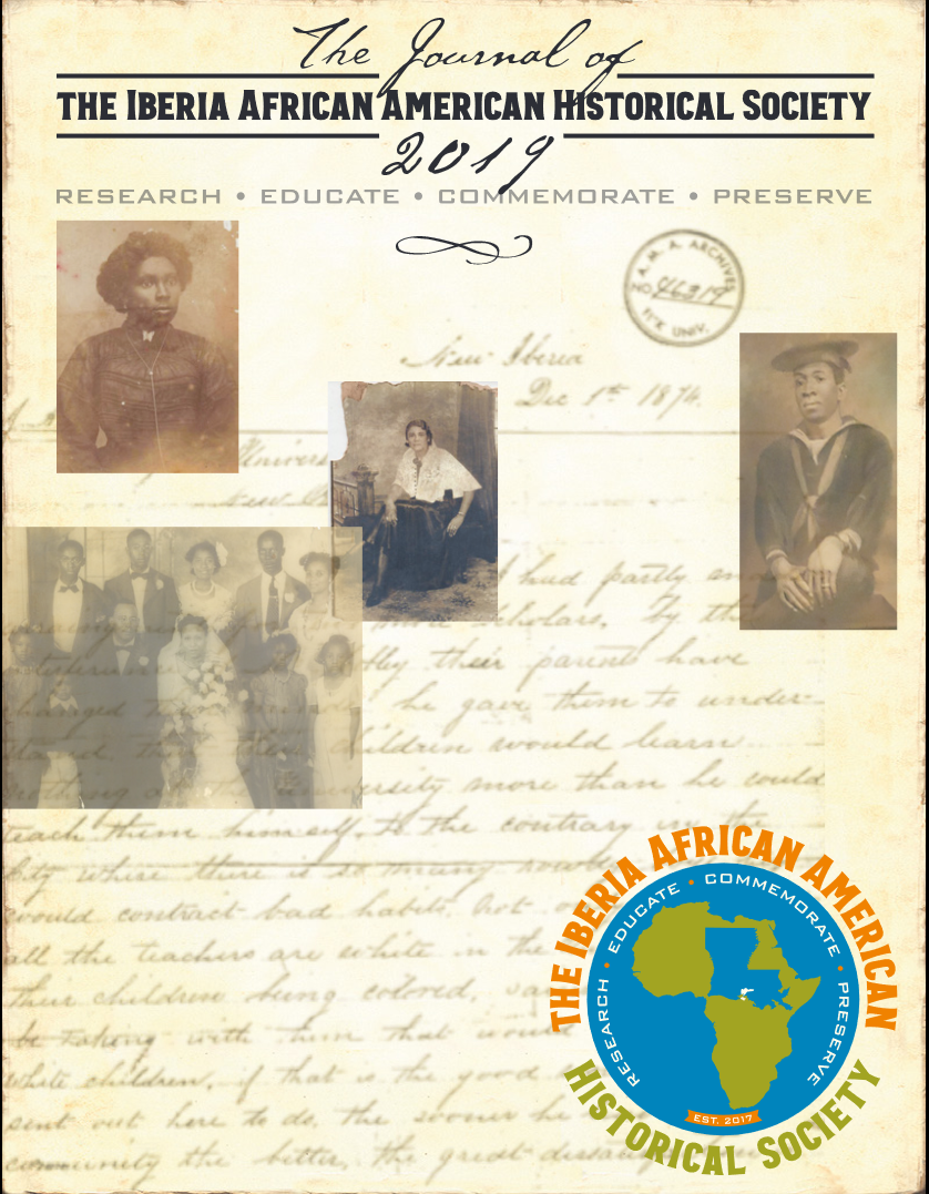 Iberia African American Historical Society Journal 2019