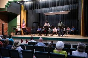 Books Along the Teche Literary Festival panel with audience