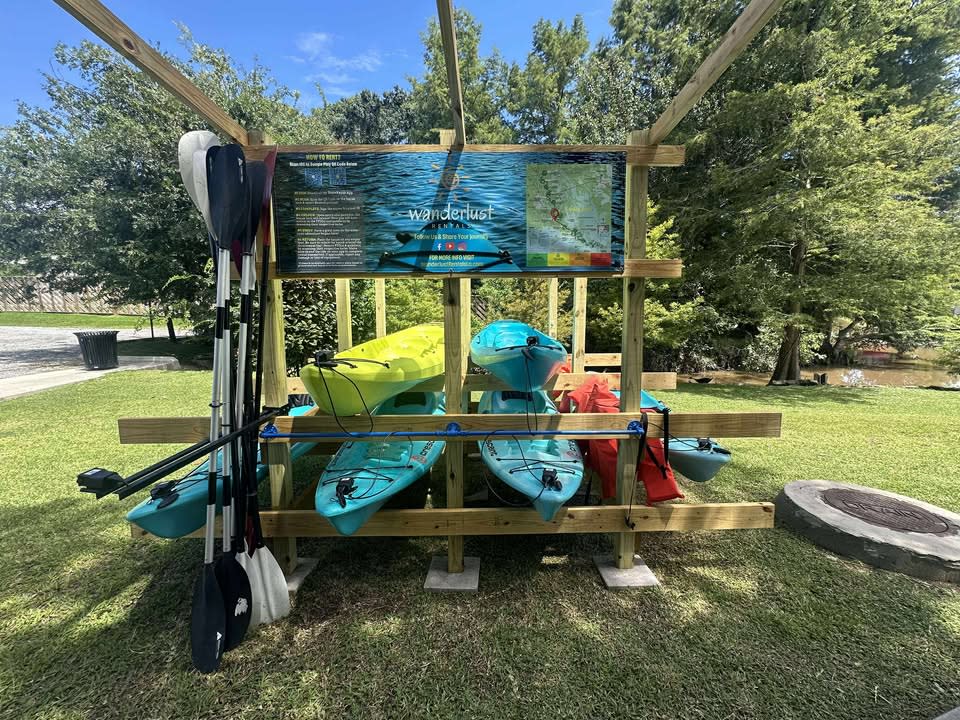 Wanderlust Rentals - Kayaks and paddles available for rent