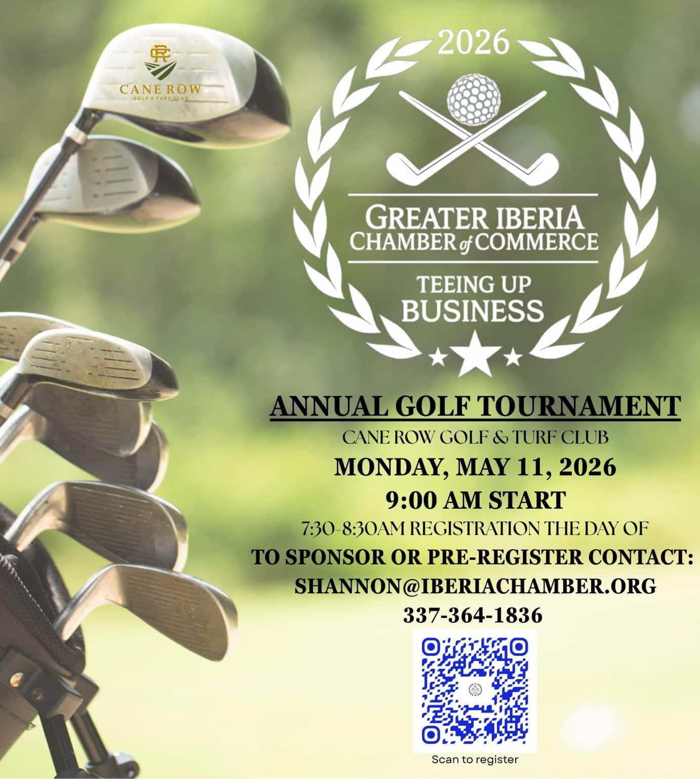 Tee Off for a Cause: Join the Greater Iberia Chamber Golf Tournament ...